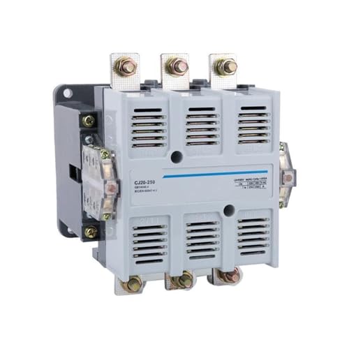Contactor CJ20-250 380V CA para control de motores trifásicos de alta potencia