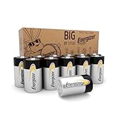 Energizer Alkaline Power C Batteries (12 Pack), Long-Lasting Alkaline C Cell Batteries