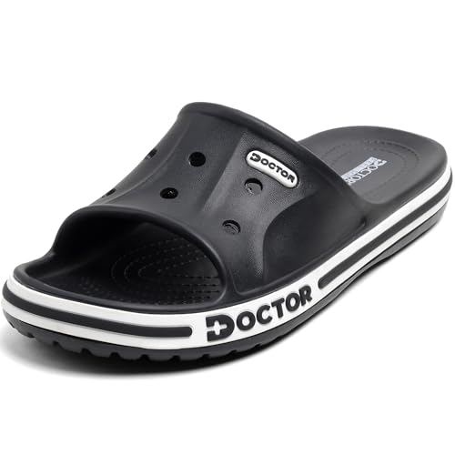 Image of Men EVA Slide Slippers | Lightweight Anti-Slip Casual Slides | Breathable Comfort Sandals for Indoor Outdoor Everyday Wear Walking Slippers