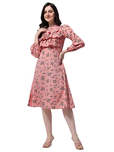 Image of OOMPH! Women's Wrap Knee Length Dress