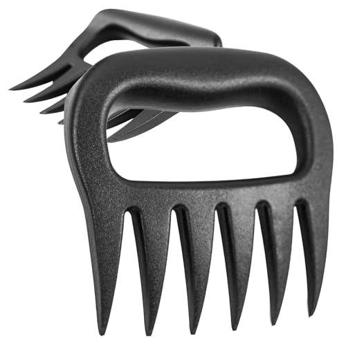 2 Stück Pulled Pork Krallen Rub Gewürz, Kitchen und Bbq Zubehör, Grill Gadgets Küche Party Festival, Geschenke für Papa, Gadgets für Männer, Kochen Zubehör