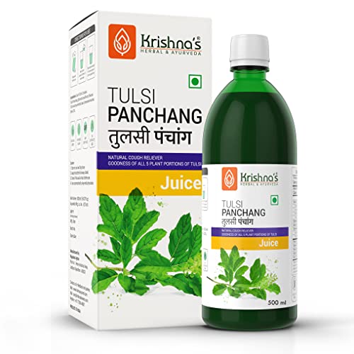 Krishna's Tulsi Panchang Juice 500 ml Goodness of whole Tulsi Plant