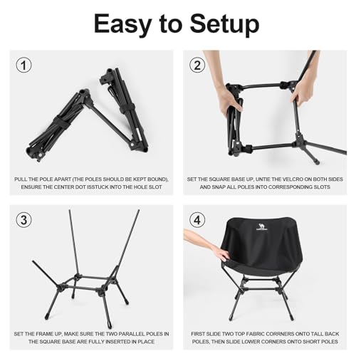 Camel Crown Folding Camping Chair thumb #2