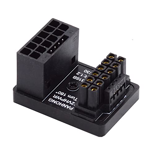 Adaptador modular de energía ATX3.0 12VHPWR PCI-E 5.0 macho a hembra 16 pines miniatura 1