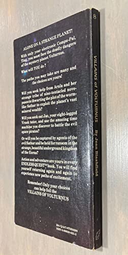 Villains of Volturnus (Endless Quest, No 8) 0880380233 Book Cover