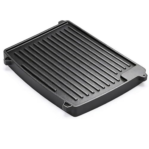 QuliMetal 32x24cm Doppelseitige Gusseisen Grillplatte Passend für Enders Urban Urban Pro Explorer Nicht kompatibel mit Urban II/Explorer II (ab 2025) 1 Stück