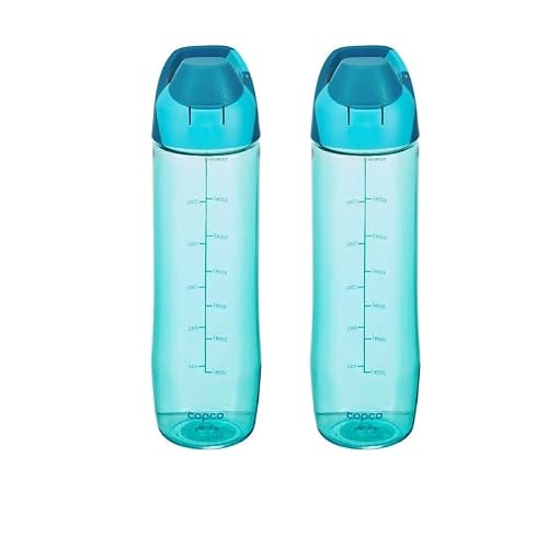 Copco ClipGo Tritan Water Bottle, 24 Oz - Concrete, Set of 2