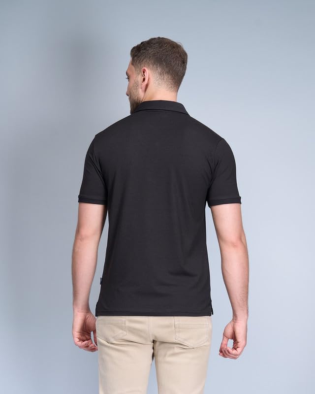 Men's Bamboo Viscose Polo Neck Slim fit t-Shirt4