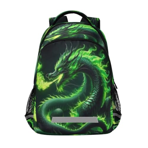 Horse Flowers Backpacks For Kids Fairytale Student Backpack Bookbag For Boys Girls Casual Bag