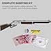Barra Air Guns 1866 Cowboy Series Lever Action Air Rifle, Shoots .177 Caliber Pellets and BBS, 600-800 FPS, Pellet Guns for Adults and Kids (Silver Kit Pump Powered)