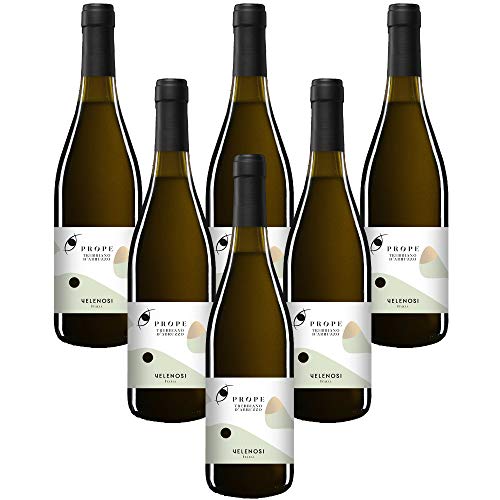 Velenosi Prepo Trebbiano D’Abruzzo D.O.C. – Pack de 6 Botellas de Vino Blanco Italiano Velenosi Prepo Trebbiano D’Abruzzo D.O.C. – Pack de 6 Botellas de Vino Blanco Italiano