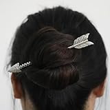 Generic Silver Vintage Arrow Hair Sticks Metal Hair Chopsticks Chic Styling Accessory for Women and Girls Hair Ornaments For Classical Costume Dress-up Simple Design Hair Stick Pin for Daily Wear