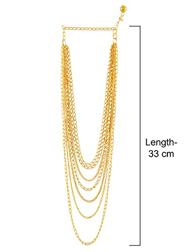 Contemporary Tone Layers Chain Necklace for Women
