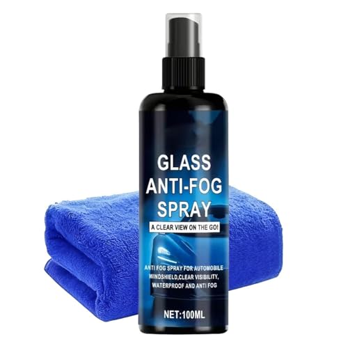 Car Windscreen Anti-Fog - 100ml Long Lasting Rain Defogger Spray | for Car,...
