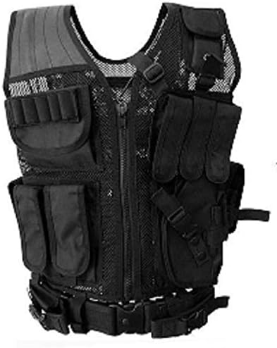Amazon タクティカルベスト サバゲーベスト ゲーム サバイバル 装備 キャンプ Csベスト サバゲー アウトドア タクティカル ベスト ミリタリー 黒 タクティカルベスト 通販