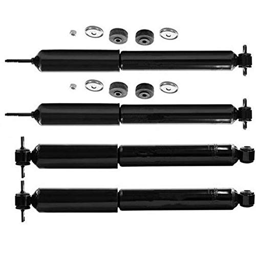 Maxfavor Front & Rear Shock Absorbers Compatible with 1991-2001 Jeep Cherokee Full Set of 4 (37027 37027 37083 37083 Replacement)