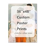 GZZFXXD Personalized Custom 36''x48'' Canvas Prints with Your Photo/your Image Large Wallart Wall Decor for Bedroom Dining room Living room Children's room(Unframed)