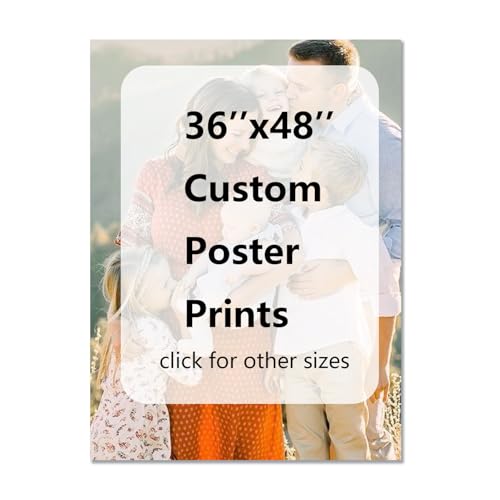 GZZFXXD Personalized Custom 36''x48'' Canvas Prints with Your Photo/your Image Large Wallart Wall Decor for Bedroom Dining room Living room Children's room(Unframed)
