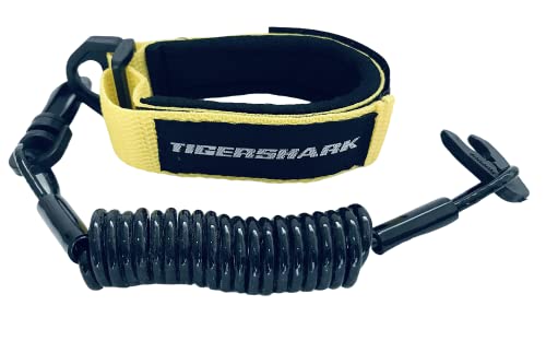 JLP Tigershark Tiger Shark Barracuda Daytona Monte Carlo Monteg Lanyard & Wrist Band Yellow