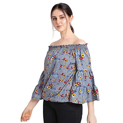 Image of OOMPH! Women's Crepe Off Shoulder Top