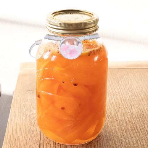 Cinta para frascos de mermelada Beaupretty decoración de mesas de postres 35 uds 5
