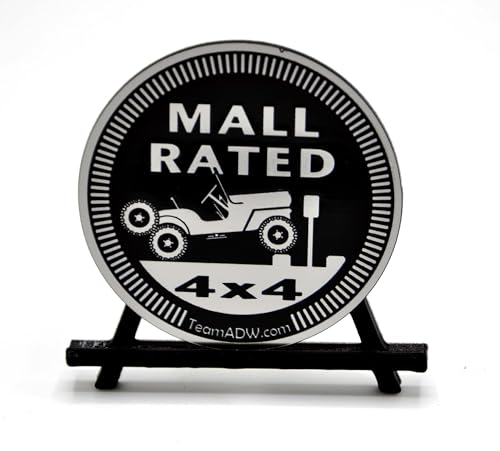Image of Mall Rated Badges for Jeep (Set of 2) - USA Made (Fits CJ Jeep)
