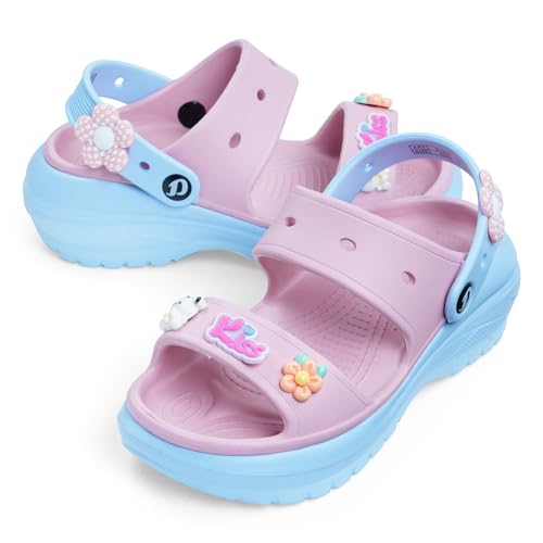 Image of DOCTOR EXTRA SOFT Women's Classic & Premium Casual Clogs /Sandals with Cute Charms for Adult | Comfortable & LightWeight| Stylish & Anti-Skid | Waterproof Everyday Cushion Slippers Girls /Ladies D-554