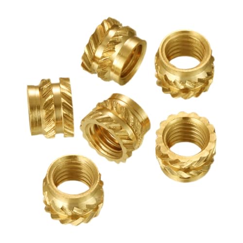 Brass Insert Nuts, Dujelixa 100Pcs 3d Printing Brass Nuts M3 * 4 * 4.5mm, Injection Nut, Thread Knurled Heat Embedment Nut - Image 4
