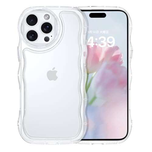 Amazon.co.jp: VENINGO iPhone 16 Pro Max ケース クリア 可愛い