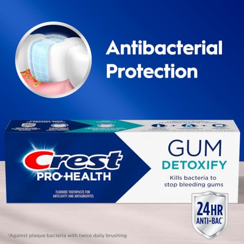 Crest Pro-Health Gum Detoxify Toothpaste 2.6 oz- Anticavity, Antibacterial Fluoride Toothpaste, Clinically Proven Gum, Sensitive, and Enamel Protection, Plaque Control - image 3