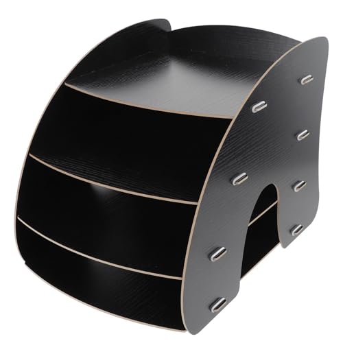 Boohelf File Rack Multi Layer Sto Unit per file Blocchi appunti Slish e Functal nizer per Home Office Studio Decor