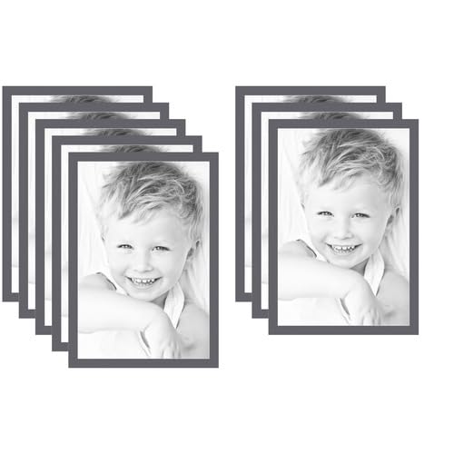 24x36 Granite/Mountain Grey Custom Mat for Picture Frame with 20x32 Opening Size (Mat Only, Frame NOT Included) - 8 Pack