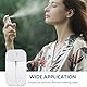 SGERUFZ 2 Pcs Reusable Mini Fine Mist Spray Bottle for Perfume, Body Care Liquid, Cosmetics (50ml)