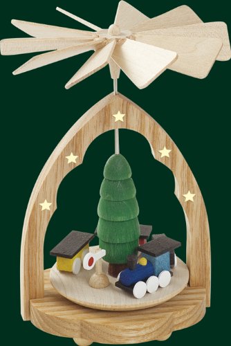 Rudolphs Schatzkiste Wärmespiel Eisenbahn Höhe= 11cm NEU Wärme...