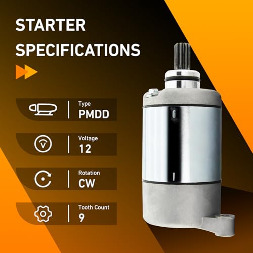 Polaris Starter New Compatible con Sportsman 335 400 450 500 18645N miniatura 2