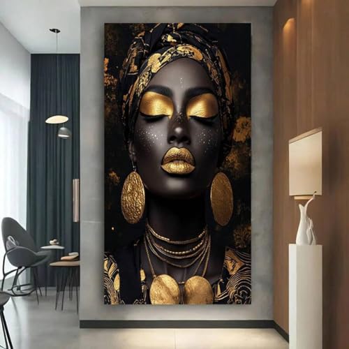 Affiches portrait de femme africaine pour une déco vibrante d'émotions