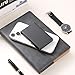 LOUEBICA Stainless Steel Credit Card Wallet RFID Blocking Metal Case Pocket Business Card Holder for Women and Men