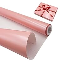 Larcenciel Papier Cadeau Rose, Emballage Cadeau Papier Anniversaires, Papier Cadeau Enfant Fille, Papier D'Emballage Pour Cadeau Fête Des Mères, Saint