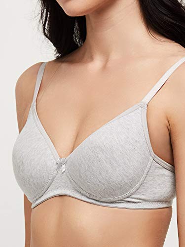 Image of Max Cotton Women's Solid Padded Non-Wired Bra
