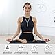 HOKHIM Breathing Necklace,Anxiety,OM AUM Breathlace,Breathe Yoga Symbol,Breathing Necklace to Quit Smoking,Silver