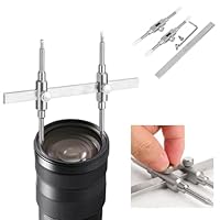 GAESHOW Objektivschlüssel, Doppelspitzen-Kameraobjektiv, Kamera Objektiv Reparatur Schlüssel, Lens Repair Tool, Kamera Reparaturschlüssel, Objektiv Wartungsschlüssel, Offenes Werkzeugset 10-130 mm