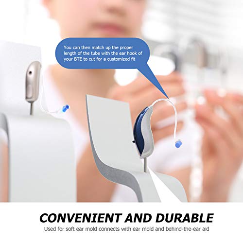 ULTECHNOVO Audição 2Pcs Tubo Universal Fino Som Amplificador De Tubos Peças de Reposição 9Cm