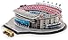 Mankvis Modello Stadio 3DCamp NOU, Modello Stadio Barcellona casa Modello DIY3D Puzzle Modello Giocattolo Fan preziosi Regali