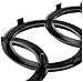 Audi 4M8071801 Sign Radiator Grille Rings Black Edition Emblem Blackline Logo Black