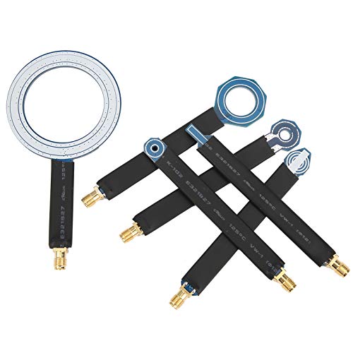 Antena de sonda de campo próximo, 6 peças, fonte de interferência, localização, radiação, magnética