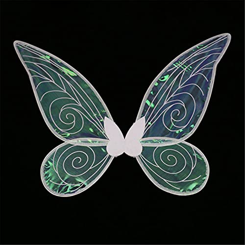 Women Girls Halloween Costumes Angel Butterfly Sparkle Fairy Princess Wings Cosplay Dress Up Party Favor- Kids Costume Outfits Girls Sparkling Sheer Wings Dress up Toys