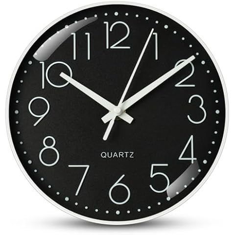 Aolso 8 Inch Silent Wall Clock Cover