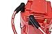 8-Pack 8.0 mm Double-Layer Red Silicone Spark Plug Wires BBC Big Block - Compatible with Chevy Chevrolet GMC Straight Boot Wires 396, 402, 427, 454, 502, 572