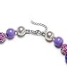 VCMART Amulet Teardrop Amethyst Necklace Chunky Bubblegum for Girls Dress Up (A)