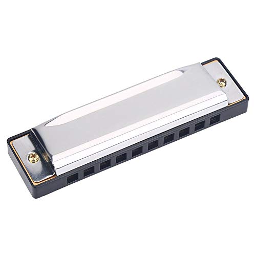 Harmonica En Métal De 10 Trous, Barre D’argent D’harmonica Folk De Rock Jazz, Cadeau D’étudiant Débutant De Joueur… - Les Beatles, Paul McCartney, John Lennon, RIngo Starr, George Harrison Harmonica En Métal De 10 Trous, Barre D'argent D'harmonica Folk De Rock Jazz, Cadeau D'étudiant Débutant De Joueur…